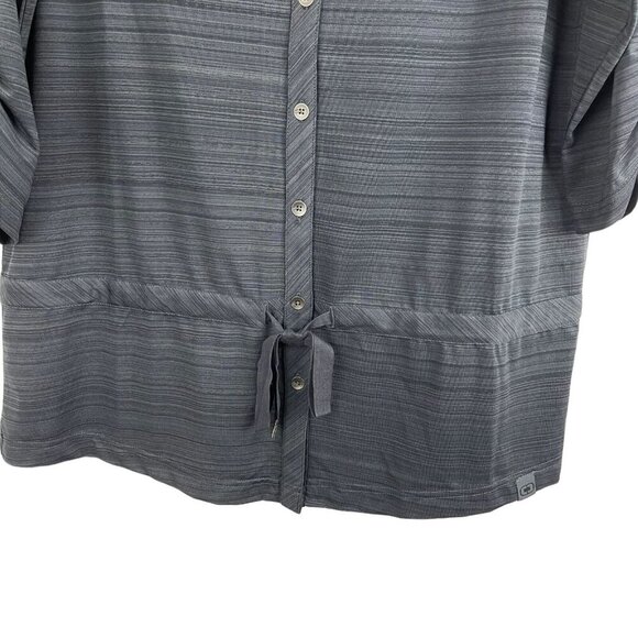 OGIO Women 3/4 Sleeve Button Down Top Shirt Size M - Picture 6 of 8